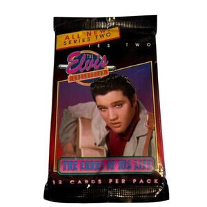 Elvis Presley “The Cards of His Life” Series Four Sealed Pack 12 Cards Per Pack